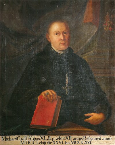 The 42nd Abbot, Michael Graff by Unknown